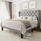 Einhomn Queen Size Platform Bed Frame by Einhomn