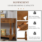 Knocbel Long Antique Entry Console Table - Image 8