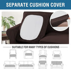 H.VERSAILTEX 3 Piece Stretch Sofa Covers - Image 5