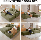 108 Inch Cloud Sectional Couch, Modern Modular Sectional Sofa - Image 6
