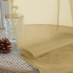 Gold Sheer Curtains 120 Inches Long 2 Panels Set, Airy Lightweight Sheer Gold - Image 5
