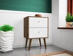 Manhattan Comfort Liberty Mid Century Modern Nightstand - Image 2