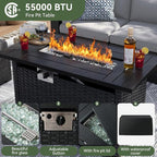 Aoxun 8 Piece Patio Furniture Set - Image 7