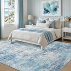 RELEANY Washable 6'x9' Abstract Area Rug - Image 3