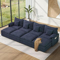 Vesgantti 142" Oversized Sectional Sofa Bed, 8-Seater Modular Sleeper Cloud by Vesgantti