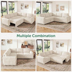 HONBAY Modular Sectional Sleeper Sofa - Image 5