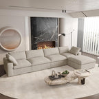Cloud Couch Modular Sectional Sofa, 160.6" Down Filled Couch - Image 3