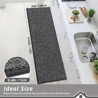 BEQHAUSE Kitchen Runner Rugs 24"x72", Kitchen Mats - Image 2