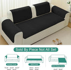 Foxdecor Couch Arm Covers Sofa Arm Cover, Arm Chair Covers Set of 2, Non-Slip - Image 6