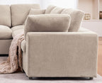 Oversized Modular Sectional Sofa Couch, Large 7 Seater Corner Sofa Modern U - Image 7