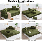 ZEIINPA Convertible Sleeper Sofa Bed - Image 6