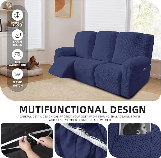 Genina Recliner Sofa Covers - Image 4