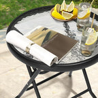 2 Pieces Outdoor Side Table - Image 4