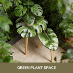 BAMEOS Monstera Leaf Nesting Tables Set of 2, Small Side Tables f Set - Image 5