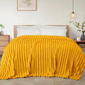 Exclusivo Mezcla Striped Queen Size Fleece Blanket by ExclusivoMezcla