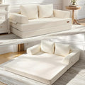 COMAX Futon Sofa Bed, Convertible Folding Sofa Bed, Boneless Couch Loveseat by COMAX