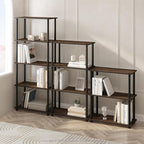 Furinno Turn-N-Tube Book Shelf, 4-Tier Bookshelf, Bookcase - Image 2