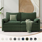 Vesgantti 74" Loveseat Sofa for Living Room, Comfy Cloud Couch Deep Seat - Image 8