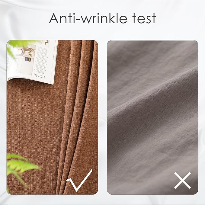 BALCONY & FALCON Rectangle Tablecloth Washable Wrinkle Resistant and Water - Image 4