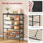 Tajsoon 6 Tier Shoe Rack Organizer - Image 5