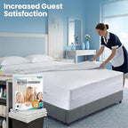 Utopia Bedding Mattress Protector Zippered Twin Size, 100% Waterproof Bed Bug - Image 4