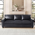 ANARACHON Leather Look Couch Cushion Covers Sofa Seat Slipcovers Sets Couches - Image 2