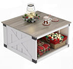 WLIVE Coffee Table, Farmhouse Coffee Table by WLIVE
