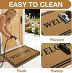OLANLY Front Door Mat, Low Profile Doormat, Stain and Fade Resistant, - Image 8