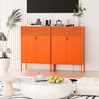 Washsemba 2 Mesh Door Metal Cabinet - Image 9