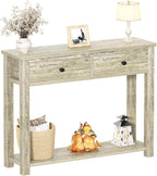 Homieasy Farmhouse Console Table by Homieasy