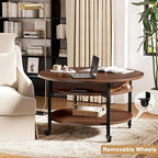 FABATO Round Lift Top Coffee Table - Image 7