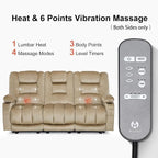 MCombo Zero Gravity Power Reclining Sofa - Image 7