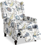 Upholstered Wingback Recliner Chair by Consofa