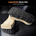 YeewayVeh 7PCS Car Interior Detailing Kit, Horse Hair Car Leather Brush - Image 5