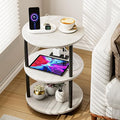 XBurmo Small Round End Table by XBurmo