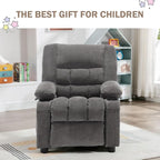 BOSMILLER Kids Recliner Chair， Push Back Toddler Recliner - Image 7