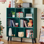 LEYAOYAO 8 Cube Bookshelf, 3 Tier Bookcase by LEYAOYAO-Findtheshiningpointofyourideallife%EF%BC%81