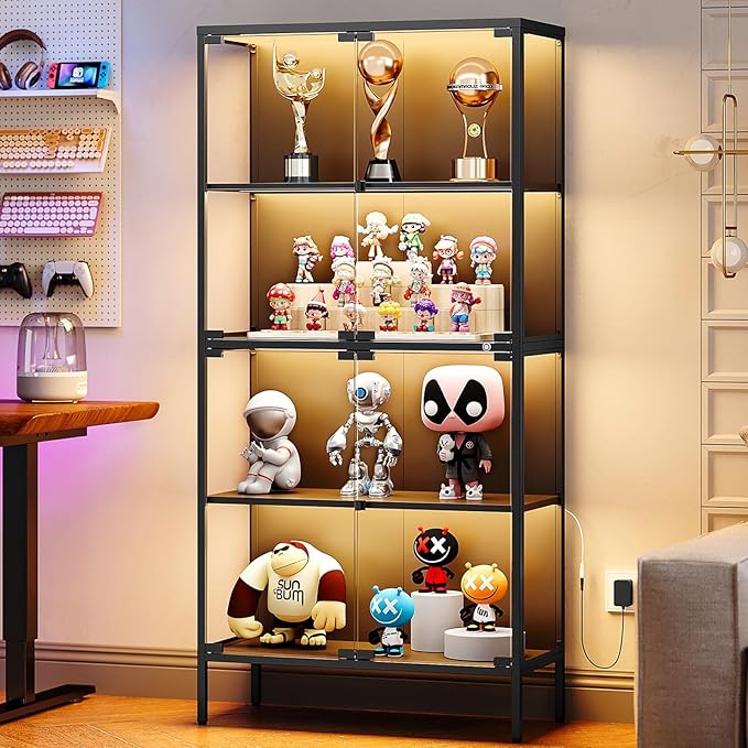 PEUKC 65" Glass Display Cabinet by PEUKC