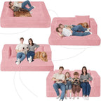 Futon Sofa Bed with Pillow, 3-in-1 Sleeper Sofa Bed with Removable Cover - Image 9