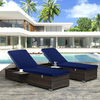 Chaise Lounge Cushion Outdoor, Waterproof and Stain-Resistant Lounge Deck - Image 8