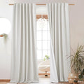 NICETOWN 100% Absolutely Blackout Linen Curtains by NICETOWN