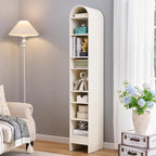 IFGET 67" Tall Arched Bookshelf, 8 Tiers Arch Bookcase by IFGETEnrichYourLivingSpace