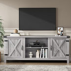 YESHOMY Modern Farmhouse TV Stand - Image 2