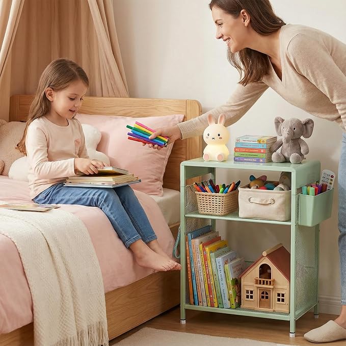ECOLOVI Kids Nightstand 19in High - Image 8