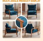 VINGLI Mid-Century Modern Cloud Accent Armchair - Image 3