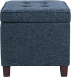Homepop Square Tufted Storage Ottoman by HomePop