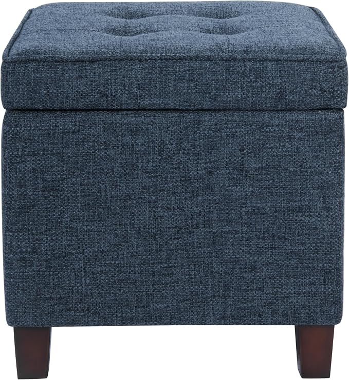 Homepop Square Tufted Storage Ottoman by HomePop
