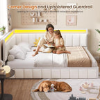DICTAC Corner Queen Bed Frame - Image 3