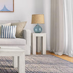 Plank+Beam Modern Rectangular Side Table, Slim Side Table - Image 6