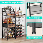 HapiRm Wine Rack Freestanding Floor - Image 3